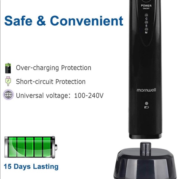 Mornwell Sonic Electric Toothbrush - Picture 5 of 6